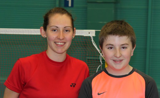 Kirsty Gilmour and Ross Davidson